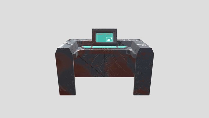 BakerComputer 3D Model