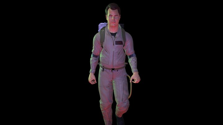 Ghostbusters - Dr. Ray Stantz 3D Model
