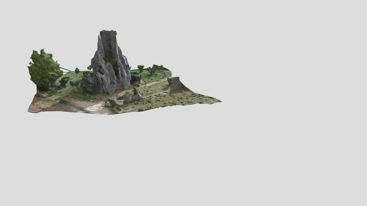 Campo Soriano,Terracina 3D Model