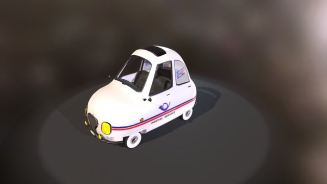 Classic Post office 3D Model