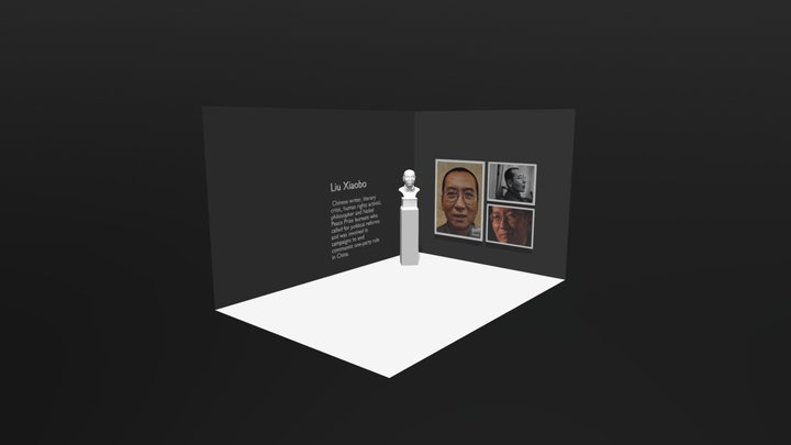 Liu Xiaobo memorial 3D Model