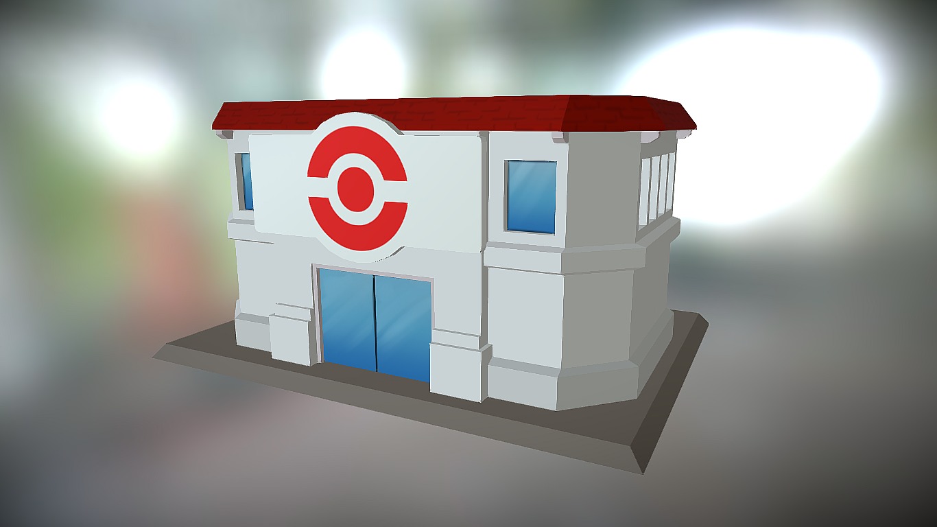 Pokemon Center - 3D model by N647 [ede668f] - Sketchfab