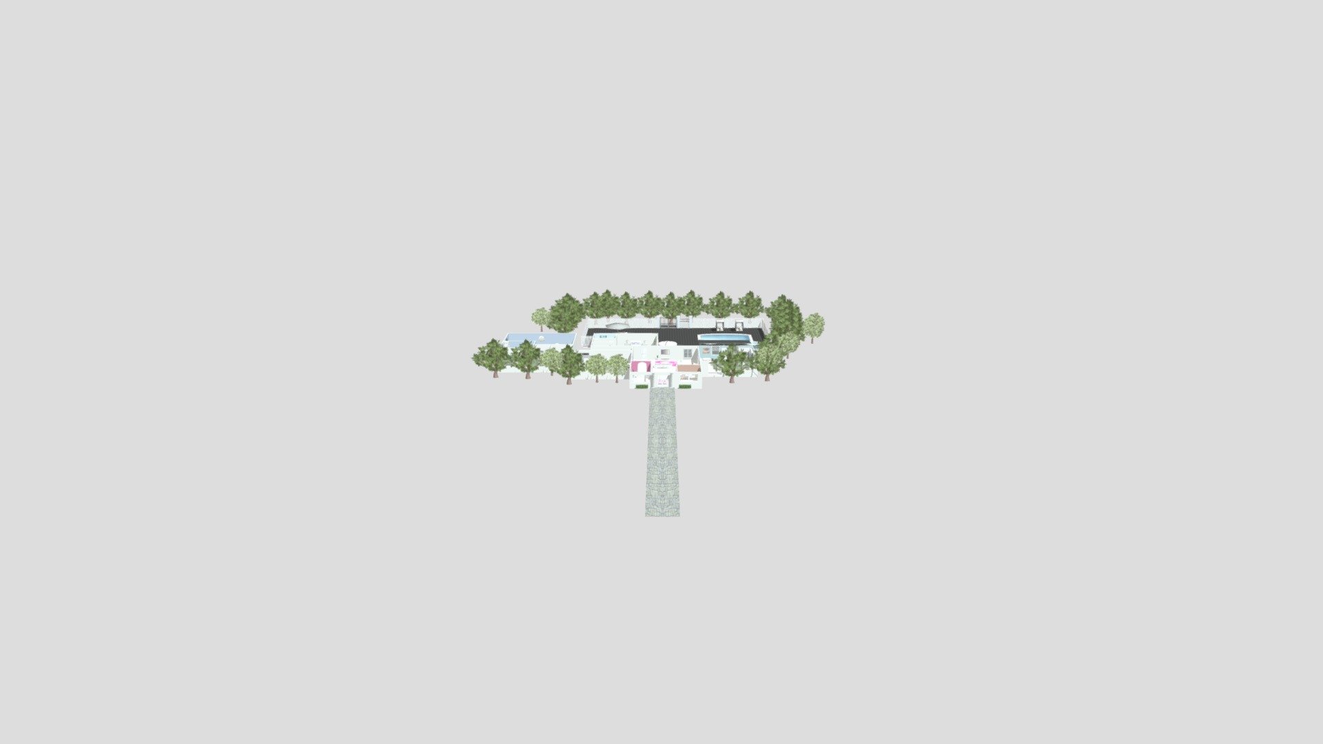 preppy ranch style home