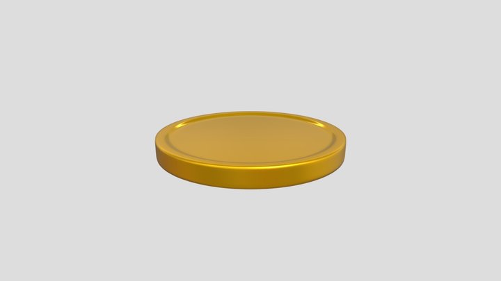 Gold coin 3D Model