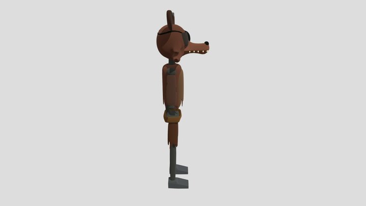Phantom Toon Foxy 3D Model