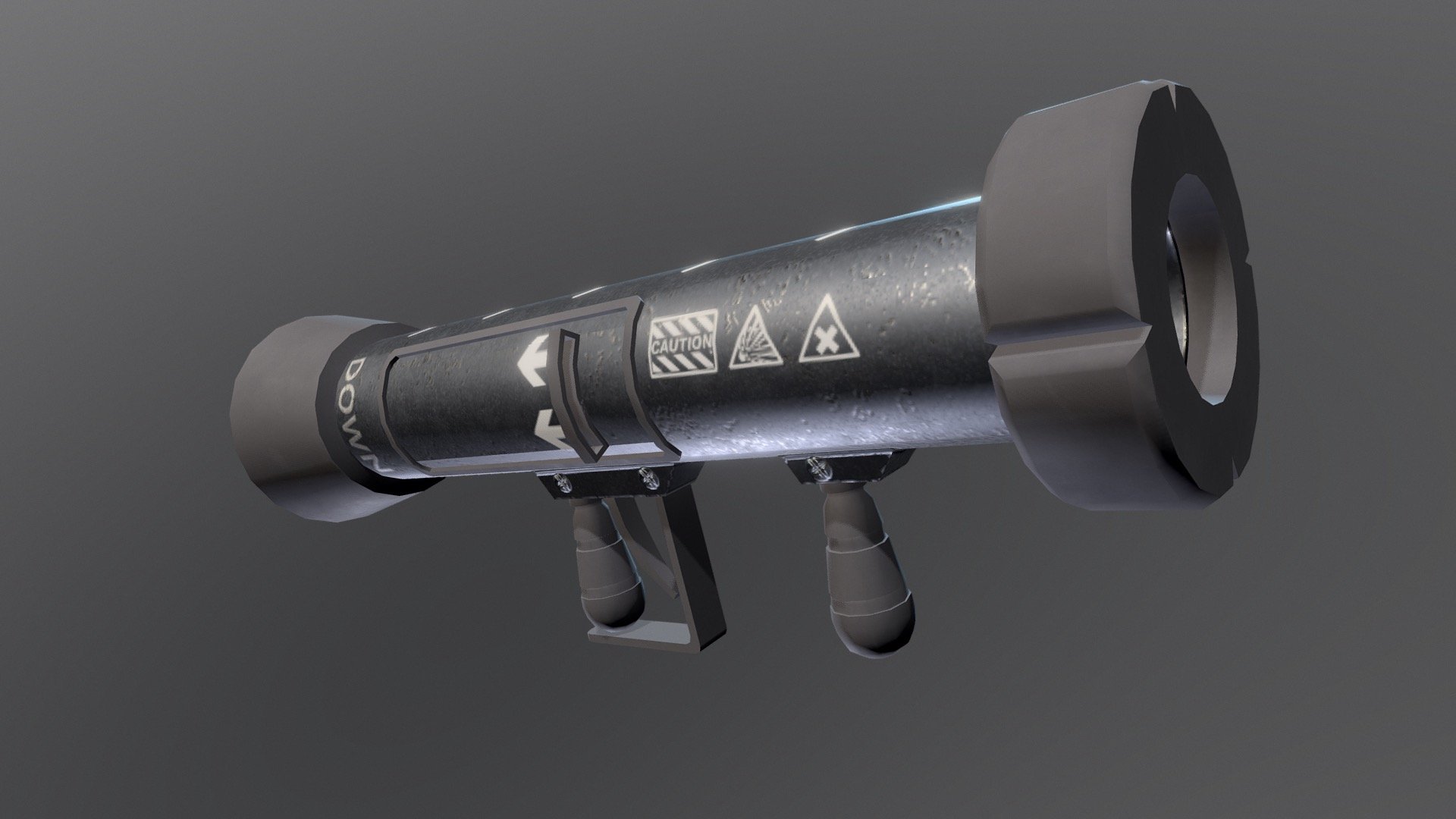 Bazooka - 3D model by sebastiaan Tobi (@sebasvcb) [edebbe9] - Sketchfab