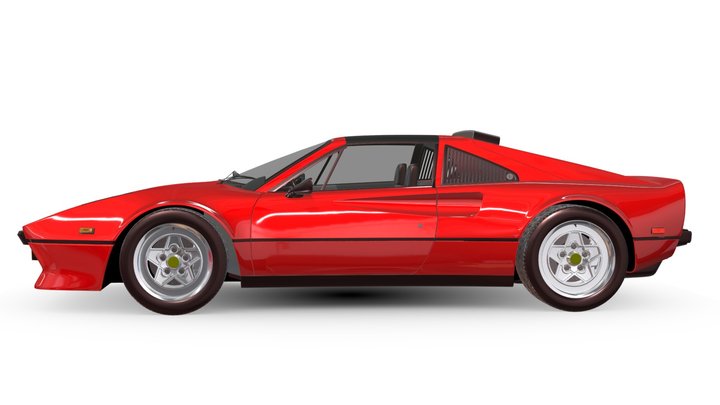 Ferrari 308 GTB - 1975-1980 3D Model