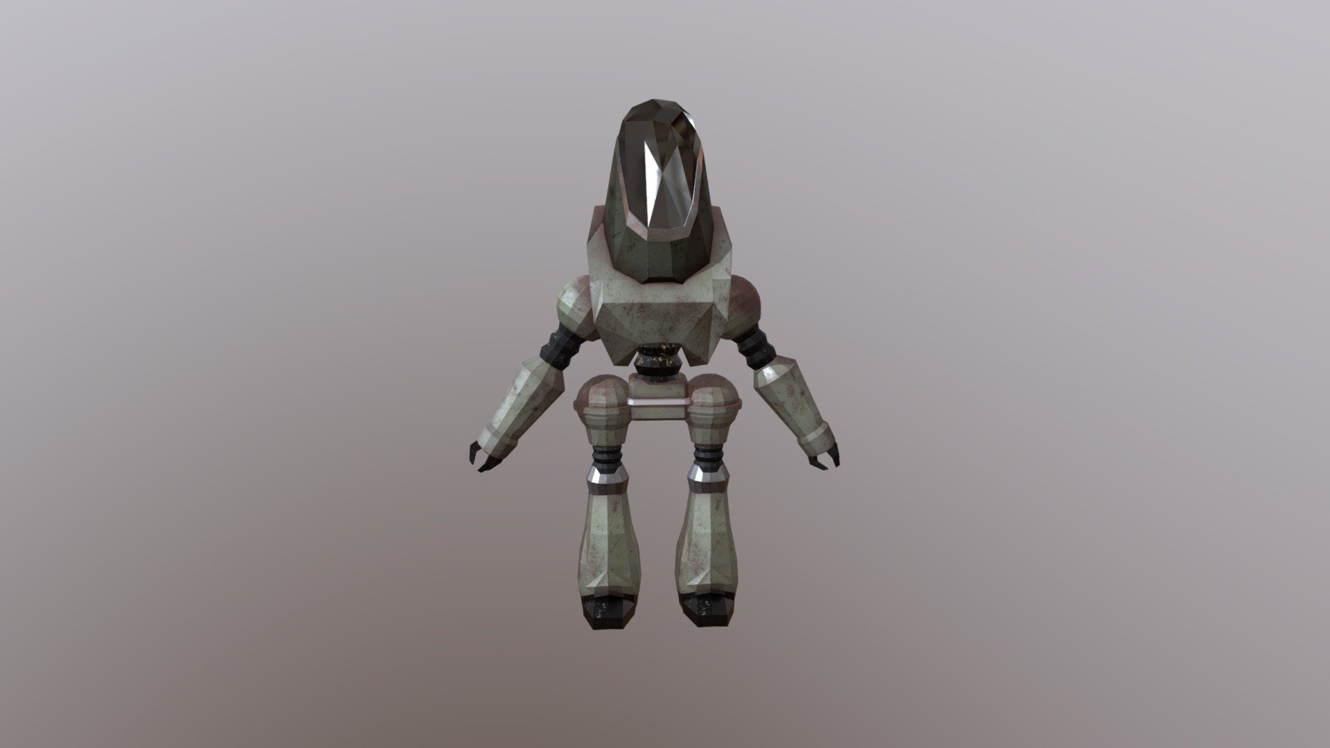 Protectron robot Fallout - Download Free 3D model by TomasGameiro ...