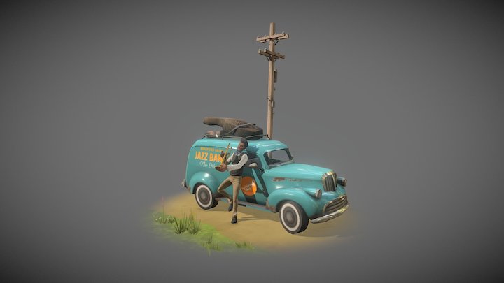 Bradford and the World Tourer 3D Model