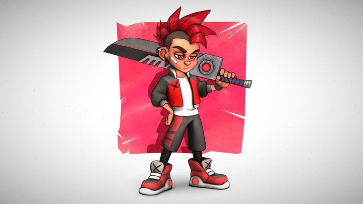 Luca_Boy 3D Model