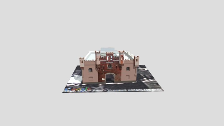 Холмские ворота 3D Model