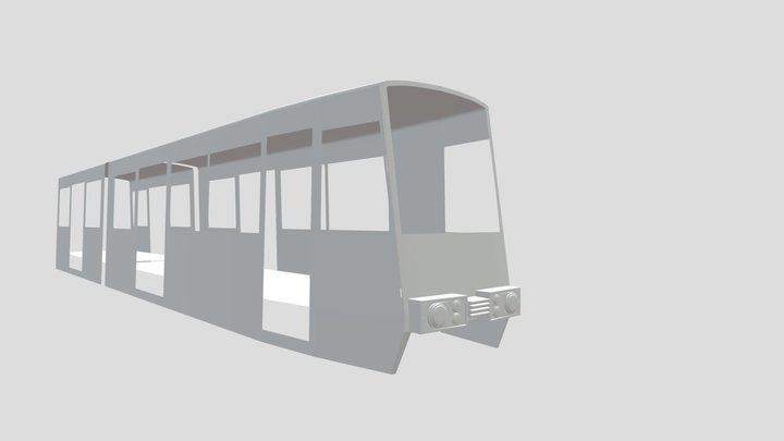Duewag GT8DU 3D Model