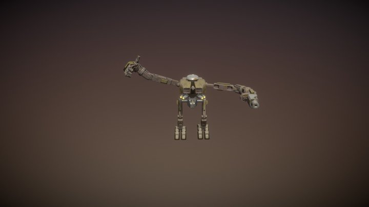 Boonen Zietse PBR Bot 3D Model