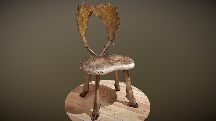 Creepy chair 3D Model