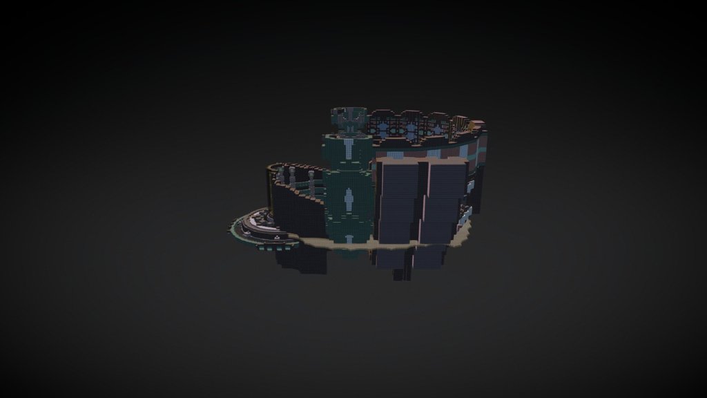 Titanium - Cyberpunk 4 Portals spawn - 3D model by Everbloom Studios ...