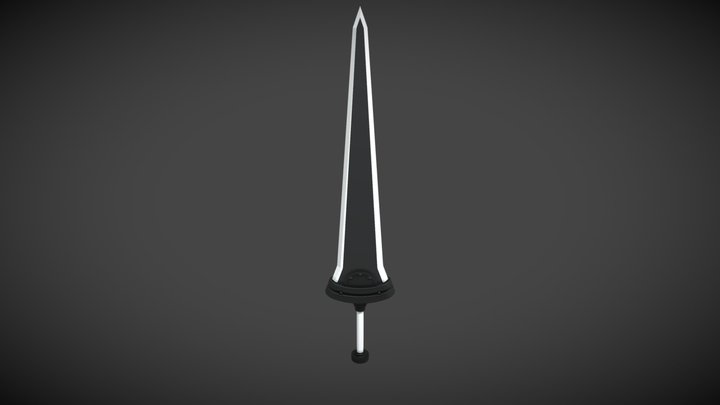ALO黑鋼劍(Black Iron Great Sword) 3D Model