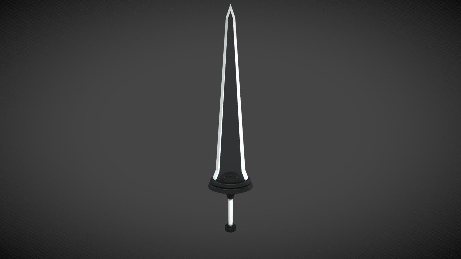 ALO黑鋼劍(Black Iron Great Sword) — Sketchfab embed 3D viewer