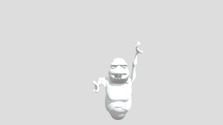 Sions Crazy Ghost 3D Model