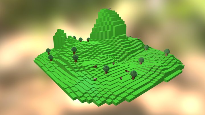 MINECRAFT (falso) 3D Model