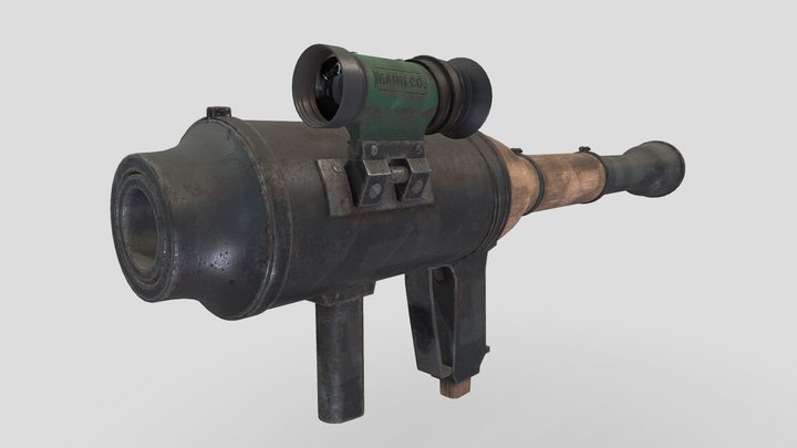 Realistic Direct Hit from Team Fortress 2 3D Model
