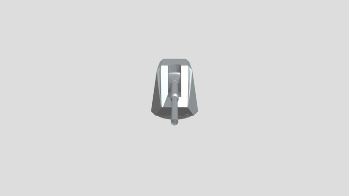 naval gun turret 3D Model