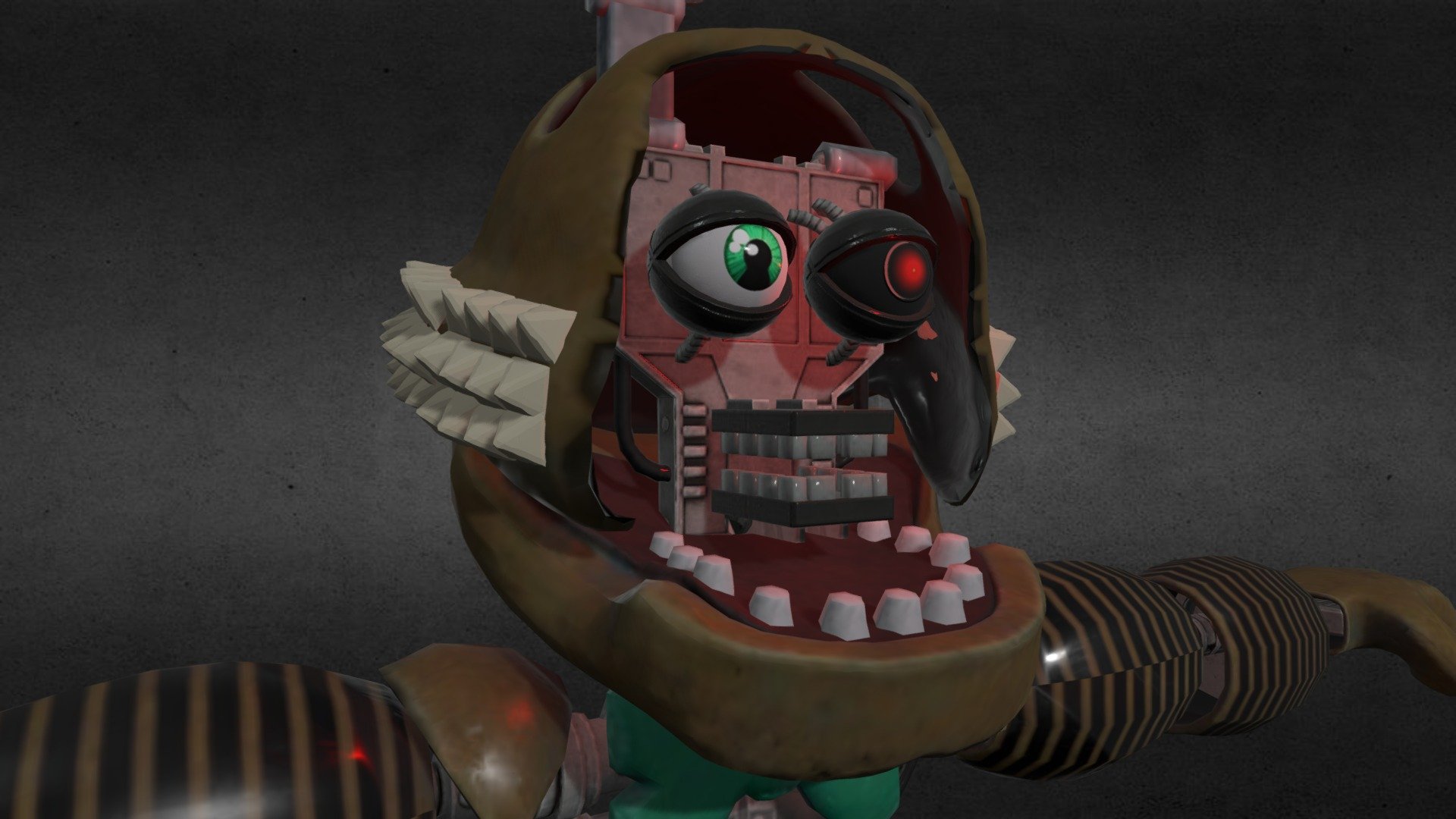 Old Ozzy The Tiger 2.0 — Sketchfab embed 3D viewer
