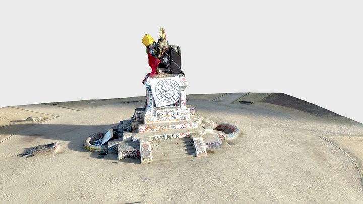 Plaza Italia 3D Model