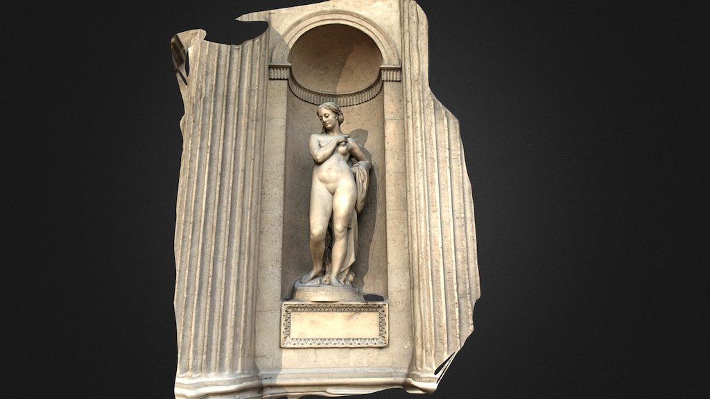 Louvre - 3D model by HERES [edf404c] - Sketchfab