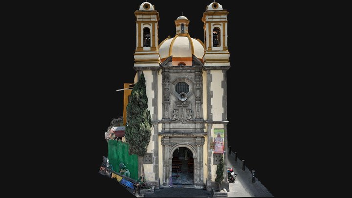 Capilla del Señor de la Humildad - México 3D Model