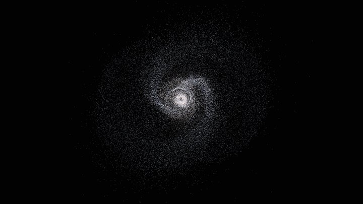 projet galaxie 3D Model