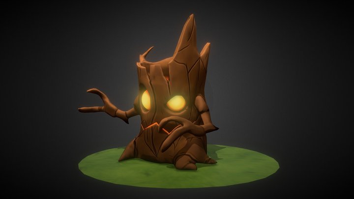 Cursed Tree 3D Model