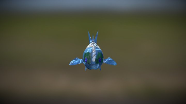 HybridFish 3D Model