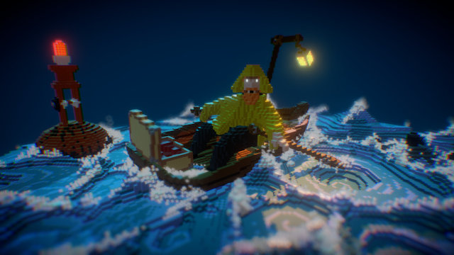 "Boatmurdered" - Minecraft Mystery Contest 3D Model