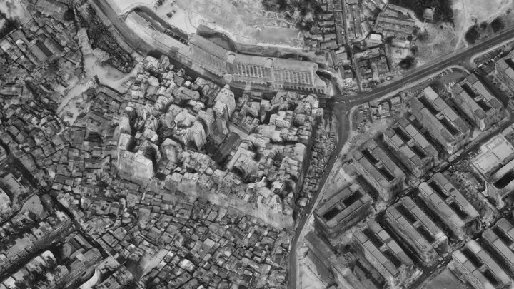 Kowloon Walled City Mesh Model 九龍寨城 (mid-res) 3D Model