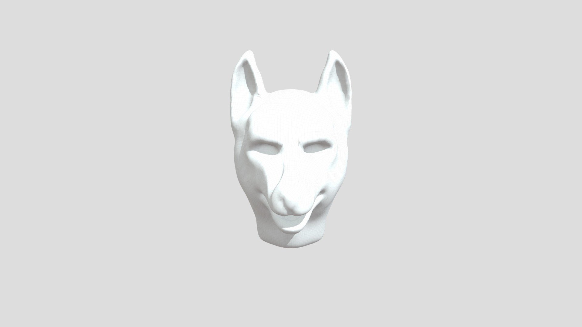 Wolf/Dog head