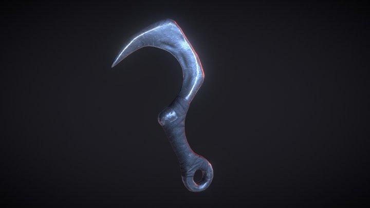 Heavy Hand Scythe 3D Model