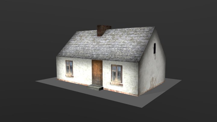 Village house from KryptaFM 3D Model