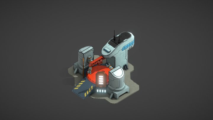 Animation_test_Lesta 3D Model