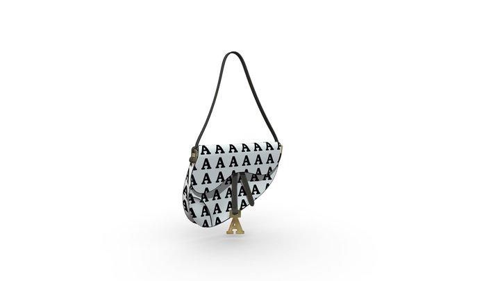 Dior Saddle Bag - 3D design exercise 3D Model