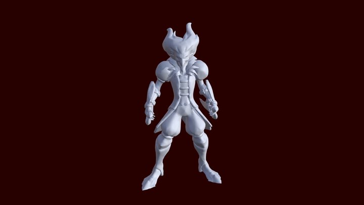 Shaco League of Legends 3D Model