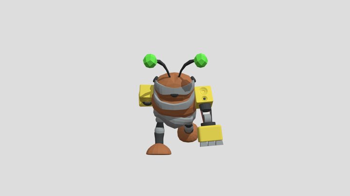 3D_Walking_Robot02_Kessen_Jens 3D Model