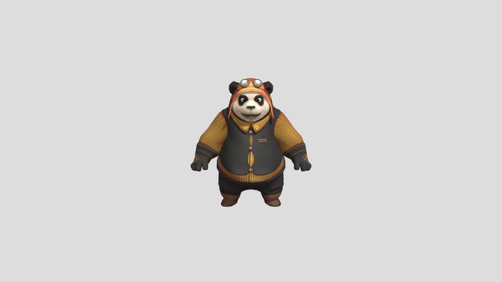 PanDaDance 3D Model