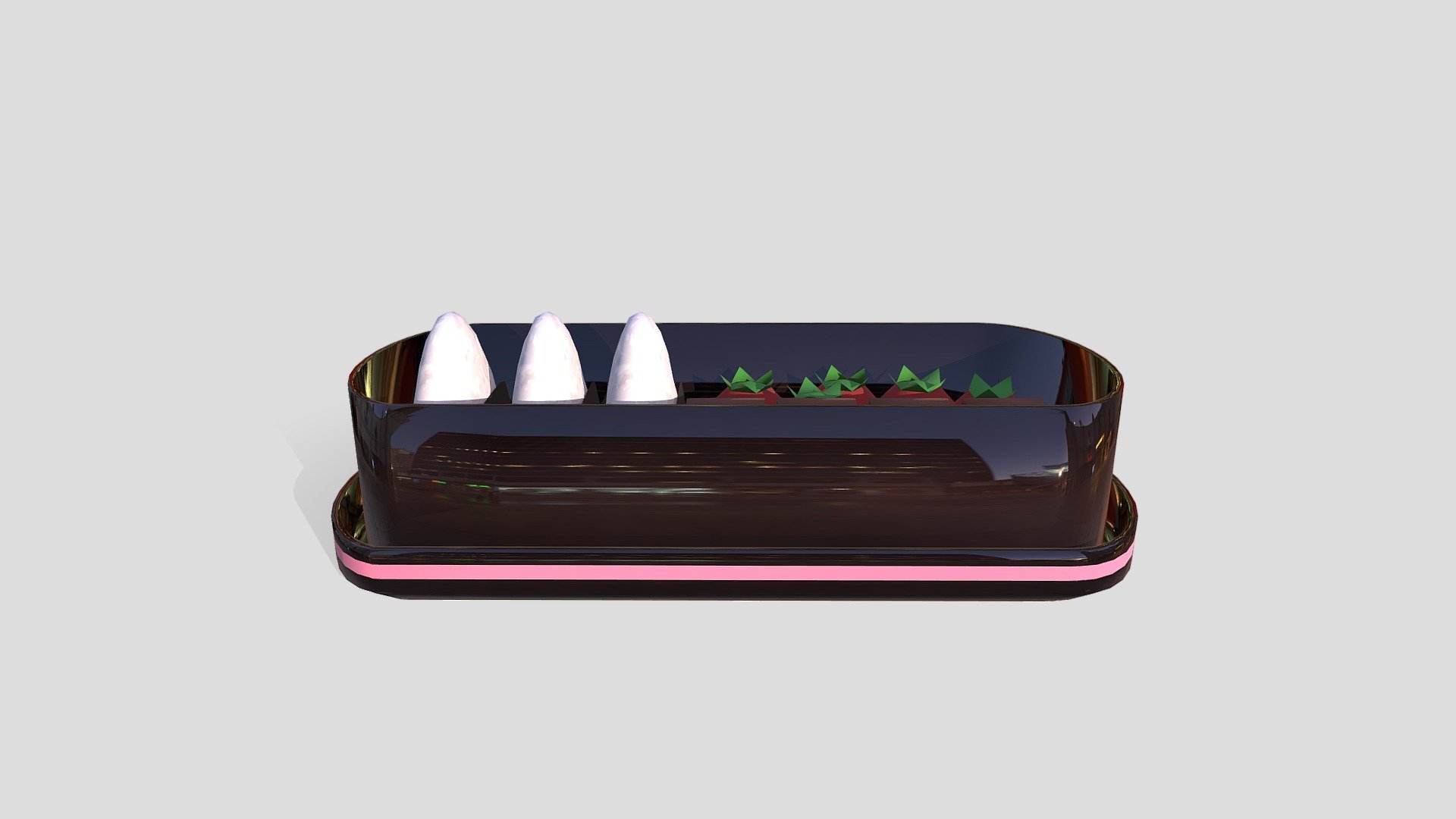Japanese Low Poly Bento