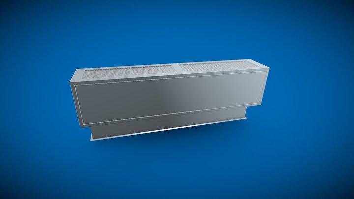 Airtecnics: Air Curtain model INVISAIR 3D Model