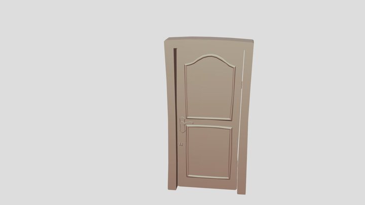 Door_modded 3D Model