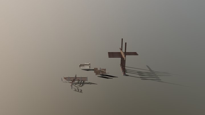 Apocalypse Modular Scene 3D Model