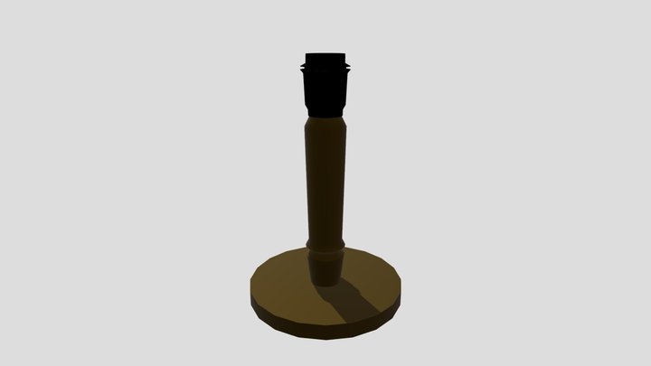 abajur sem lâmpada 3D Model