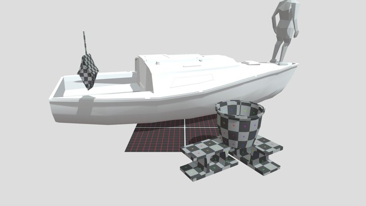 1GD16 Arthur Unwrap3Model1 3D Model
