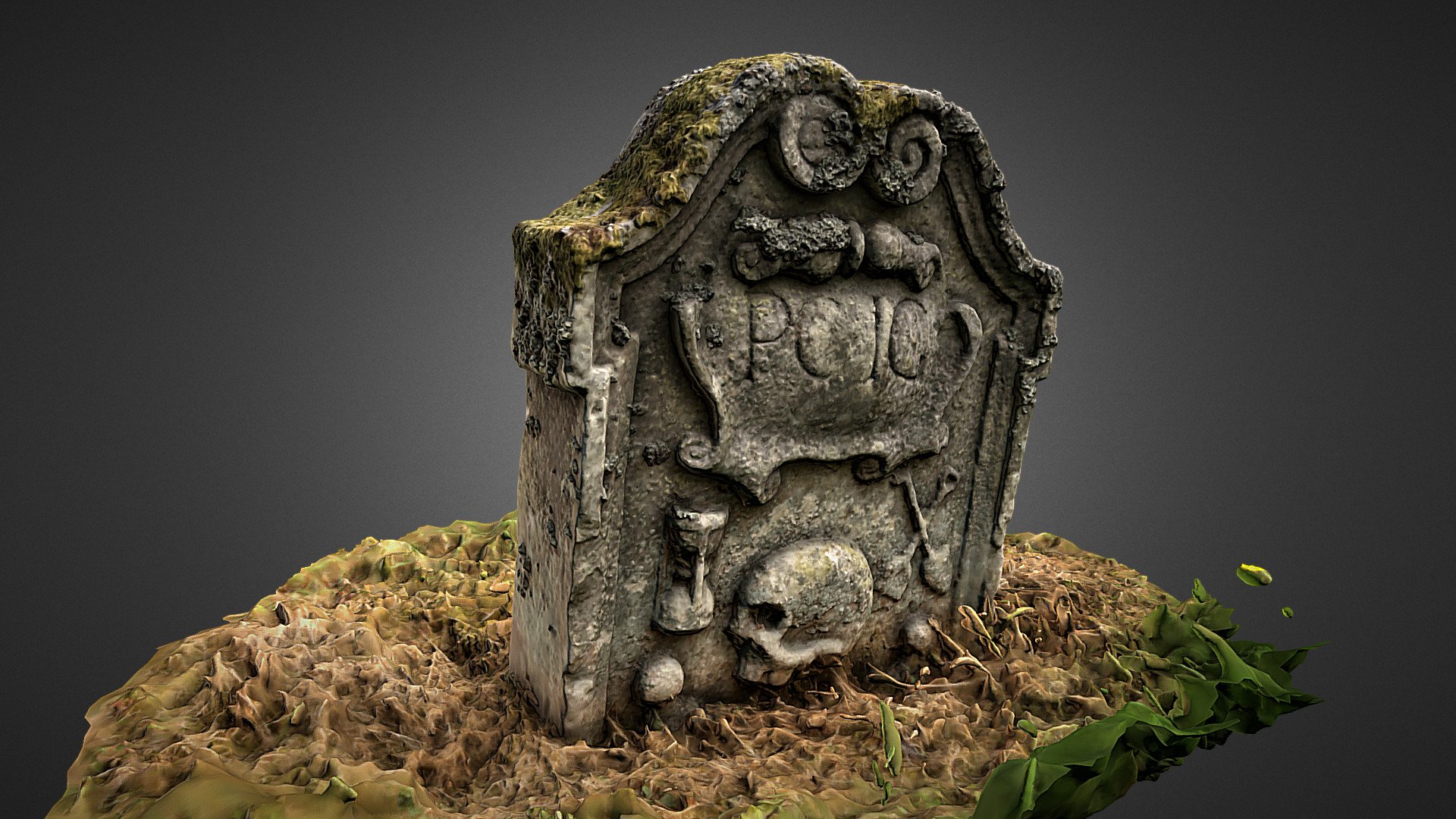 Polwarth Kirk gravestone, Scotland