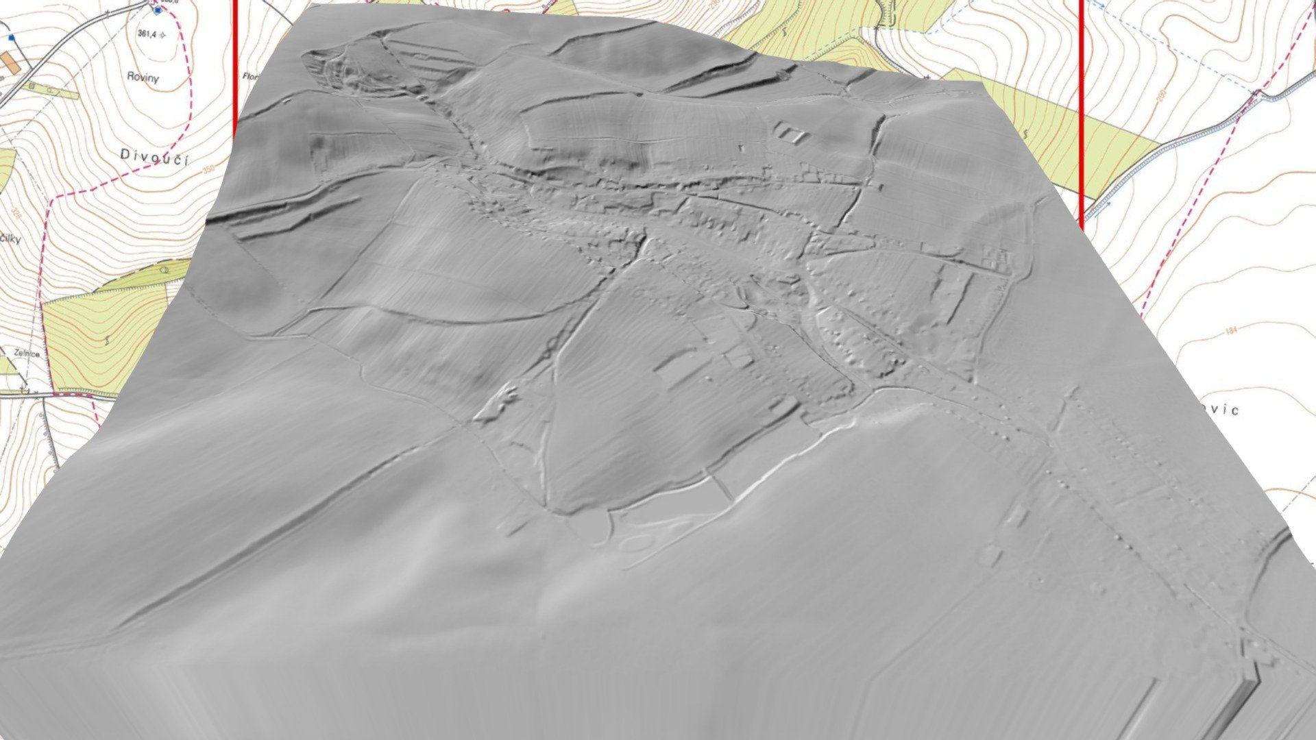 model Polešovice 2x převýšený